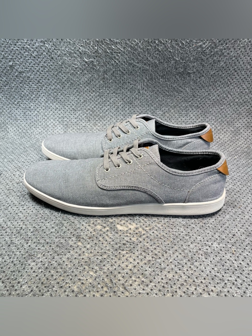 Steve Madden Fenta Grey Dress Shoes Size 14 Men’s